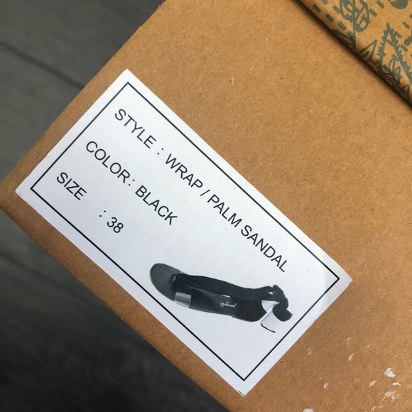 🆕 Free People Barcelona Wrap Sandal - Black - Picture 3 of 5